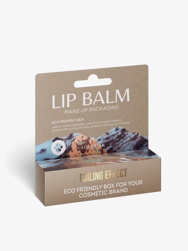 Custom Printed Lip Balm Packaging Boxes Wholesale