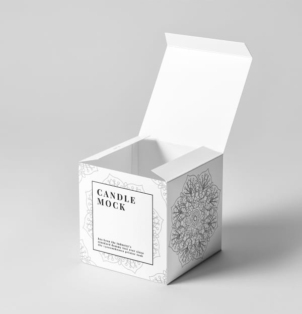 Custom Cardboard Candle Boxes