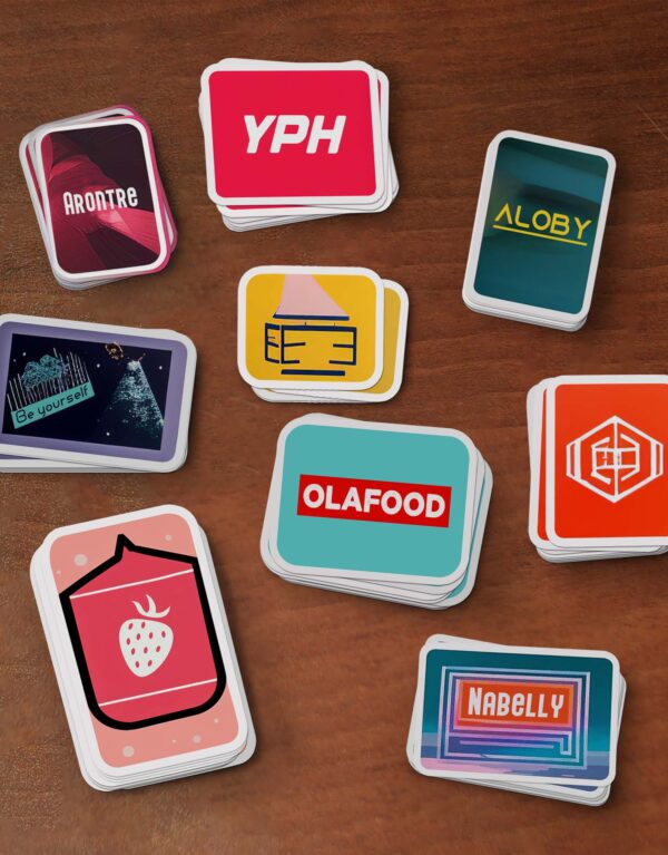 Rounded Square Stickers