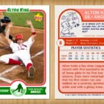 Baseball Card Size