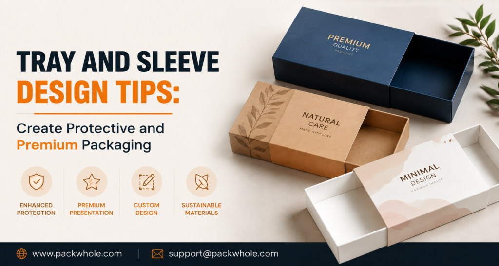 Tray and Sleeve Design Tips: Create Protective and Premium Packaging 3 Tray and Sleeve Design Tips