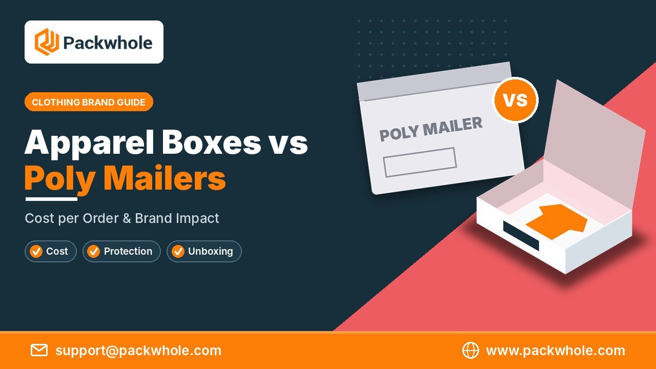 apparel boxes vs poly mailers