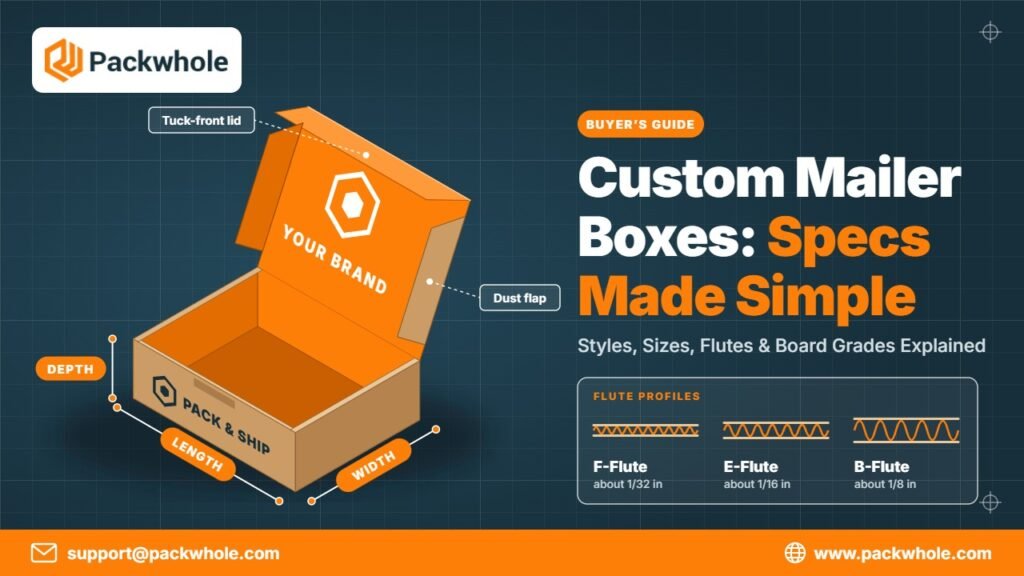 Custom Mailer Boxes: A Buyer's Guide to Styles, Sizes, Flutes and Board Grades 2 Custom Mailer Boxes