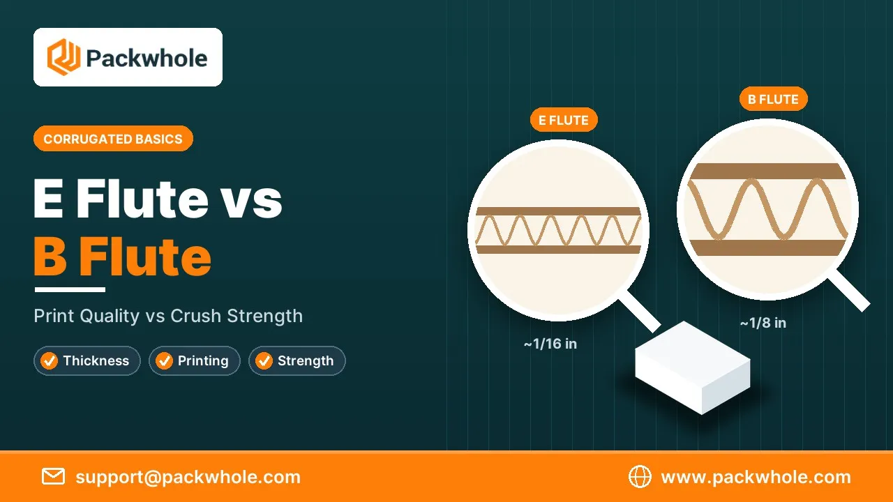 E Flute vs B Flute: How to Pick the Right Corrugated Board for Your Boxes 1 e flute vs b flute