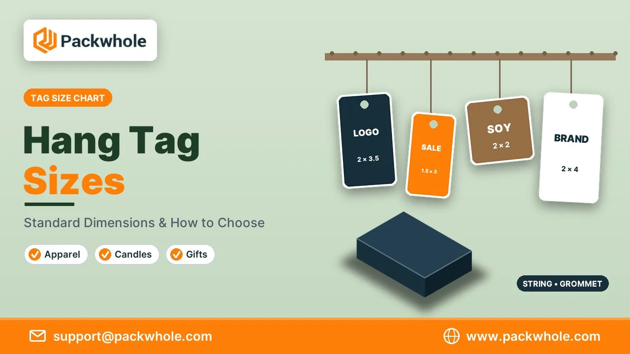 hang tag sizes