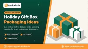holiday gift box packaging