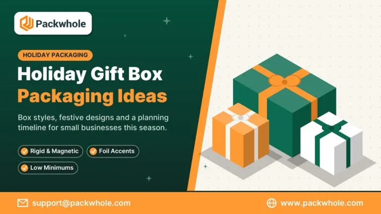 holiday gift box packaging