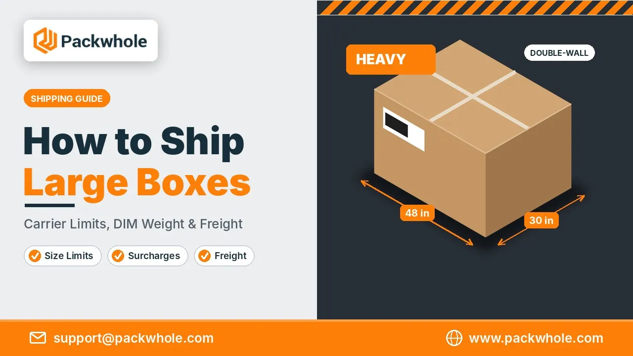 How to Ship Large Boxes Without Overpaying or Losing Products 1 ship large boxes