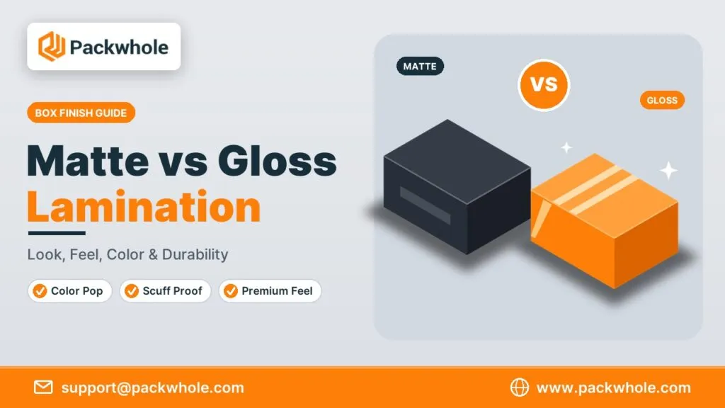 matte vs gloss lamination