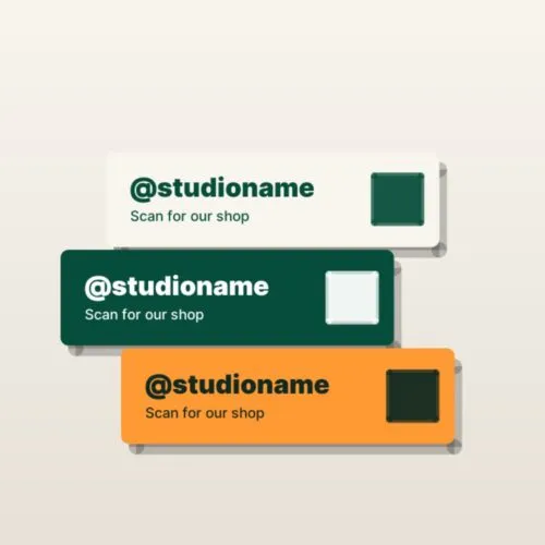 Mini slim business cards