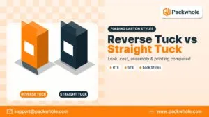 reverse tuck vs straight tuck