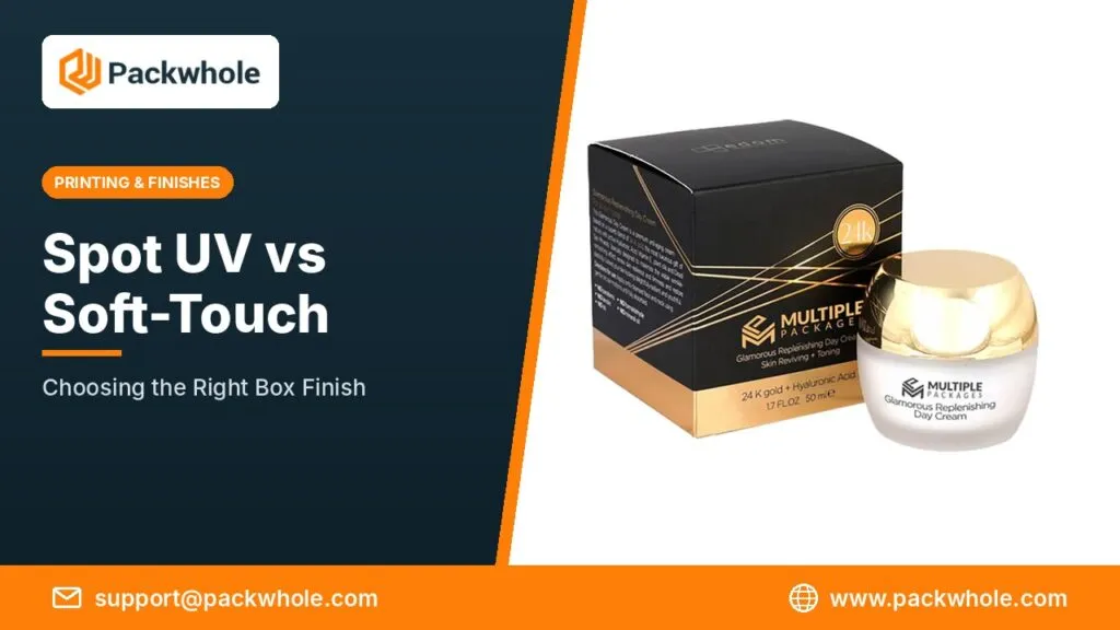 Spot UV vs Soft-Touch Lamination