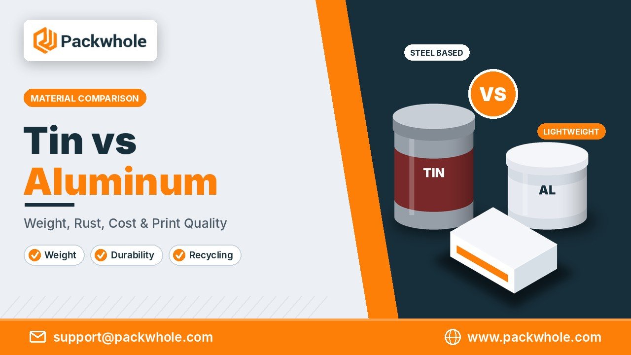 Tin vs Aluminum Packaging: A Side-by-Side Buyer's Comparison 1 tin vs aluminum packaging